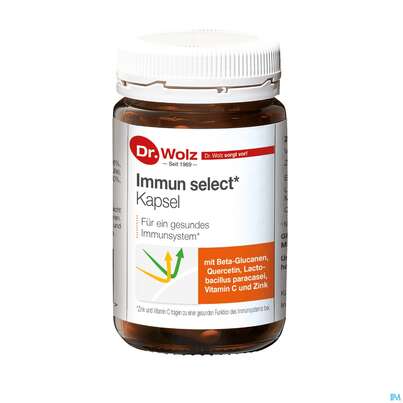 Sie sehen eine Packung Immun Select Kapseln Dr.wolz Nr.60 120st, Produktbild: 07 Immun Select Kapseln Dr.wolz Nr.60 120st, A-Nr.: 5372321 - 07