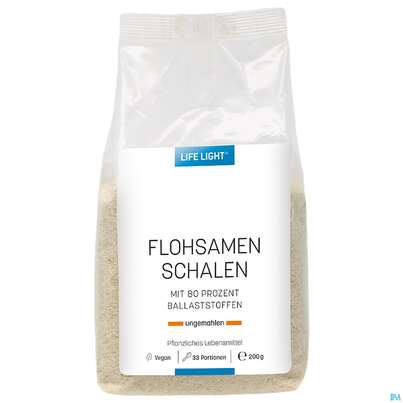 Flohsamenschalen Gemahlen Life Light 500g, A-Nr.: 1752423 - 04
