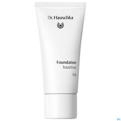 Sie sehen eine Packung Dr. Hauschka Foundation 04 Hazelnut 30ml, Produktbild: 04 Dr. Hauschka Foundation 04 Hazelnut 30ml, A-Nr.: 4592629 - 04