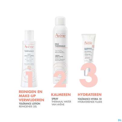 Sie sehen eine Packung Avene Tolerance/hydra-10 Fluid 40ml, Produktbild: 16 Avene Tolerance/hydra-10 Fluid 40ml, A-Nr.: 5675659 - 16