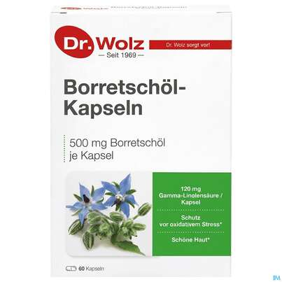 Borretschoel Kapseln Dr.wolz Nr 60608 60st, A-Nr.: 3839312 - 02