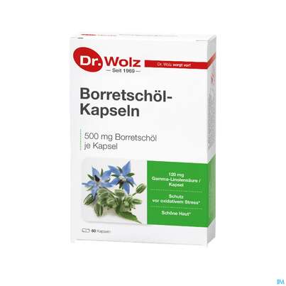 Borretschoel Kapseln Dr.wolz Nr 60608 60st, A-Nr.: 3839312 - 03