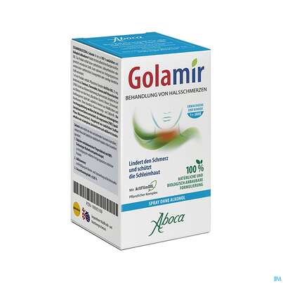 Aboca Golamir 2act Spray Ohne Alkohol Halsschmerzen Ab 1jahr 30ml, A-Nr.: 5571894 - 04