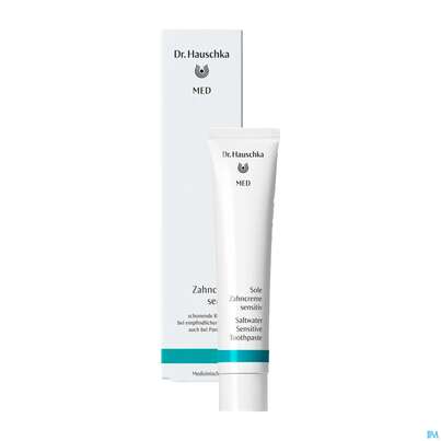Sie sehen eine Packung Dr. Hauschka Sole Zahncreme Sensitiv 75ml, Produktbild: 07 Dr. Hauschka Sole Zahncreme Sensitiv 75ml, A-Nr.: 3412832 - 07