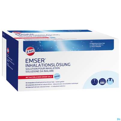 Emser Inhalationslösung Isoton Ampullen/sachet 60st, A-Nr.: 3072508 - 02