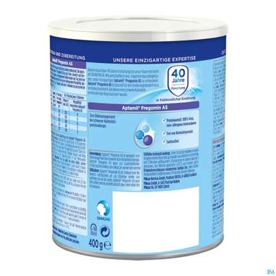 Aptamil Spezialnahrung Pregomin As 400g, A-Nr.: 3967197 - 06