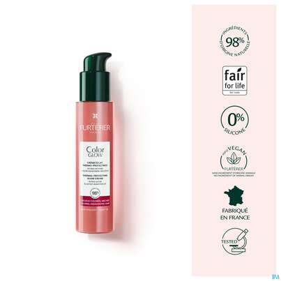 Sie sehen eine Packung Furterer Color/glow Creme Hitzeschutz Farbglanz Coloriert +gestraehnt 100ml, Produktbild: 07 Furterer Color/glow Creme Hitzeschutz Farbglanz Coloriert +gestraehnt 100ml, A-Nr.: 5830858 - 07