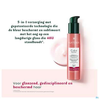 Sie sehen eine Packung Furterer Color/glow Creme Hitzeschutz Farbglanz Coloriert +gestraehnt 100ml, Produktbild: 18 Furterer Color/glow Creme Hitzeschutz Farbglanz Coloriert +gestraehnt 100ml, A-Nr.: 5830858 - 18