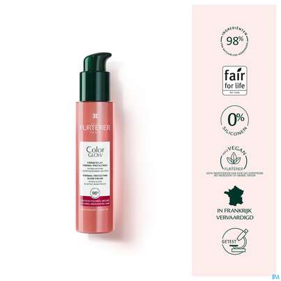 Sie sehen eine Packung Furterer Color/glow Creme Hitzeschutz Farbglanz Coloriert +gestraehnt 100ml, Produktbild: 19 Furterer Color/glow Creme Hitzeschutz Farbglanz Coloriert +gestraehnt 100ml, A-Nr.: 5830858 - 19