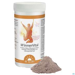 Maenner Vital Pulver Dr.jacobs 350g, A-Nr.: 3747219 - 01