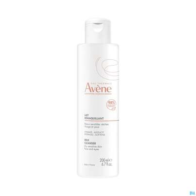 Sie sehen eine Packung Avene Basispflege Reinigungsmilch Neu 200ml, Produktbild: 02 Avene Basispflege Reinigungsmilch Neu 200ml, A-Nr.: 5724145 - 02