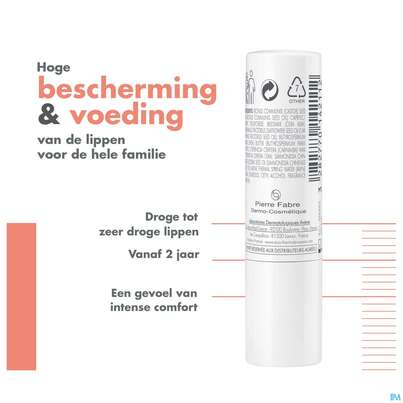 Sie sehen eine Packung Avene Cold Cream Lippenpflegestift Reichhaltig 4g, Produktbild: 10 Avene Cold Cream Lippenpflegestift Reichhaltig 4g, A-Nr.: 5596894 - 10