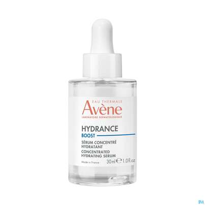 Sie sehen eine Packung Avene Hydrance Boost Serum 30ml, Produktbild: 04 Avene Hydrance Boost Serum 30ml, A-Nr.: 5724197 - 04