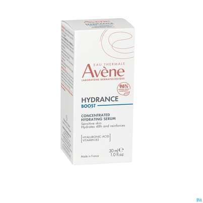 Sie sehen eine Packung Avene Hydrance Boost Serum 30ml, Produktbild: 06 Avene Hydrance Boost Serum 30ml, A-Nr.: 5724197 - 06