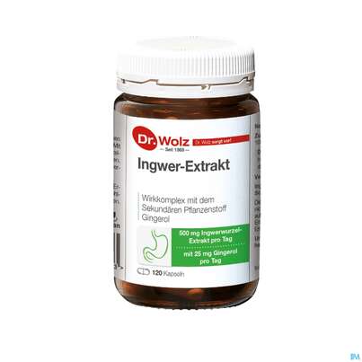 Ingwer Kapseln Extrakt Dr.wolz Nr 60547 120st, A-Nr.: 4297741 - 03