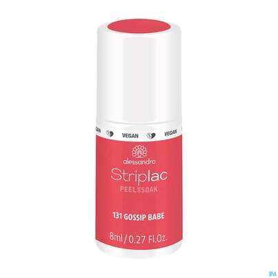 Sie sehen eine Packung Alessandro Striplac Gossip Babe 8ml, Produktbild: 01 Alessandro Striplac Gossip Babe 8ml, A-Nr.: 5191281 - 01