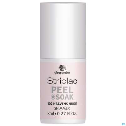 Sie sehen eine Packung Alessandro Striplac Heavens Nude 8ml, Produktbild: 01 Alessandro Striplac Heavens Nude 8ml, A-Nr.: 5190962 - 01