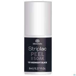 Alessandro Striplac Midnight Black 8ml, A-Nr.: 5191140 - 01