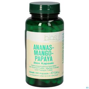 Bios Ananas Mango Papaya 100 Kapseln, A-Nr.: 4075822 - 01