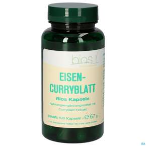 Bios Eisen-curryblatt 100 Kapseln, A-Nr.: 4334063 - 01