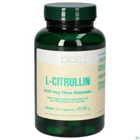 Bios l Citrullin 500mg 100 Kapseln, A-Nr.: 4103470 - 01