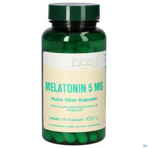 Bios Melatonin Ruhe 5mg 100 Kapseln, A-Nr.: 4247051 - 01