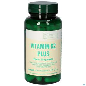 Bios Vitamin K2 Plus 100 Kapseln, A-Nr.: 4341502 - 01