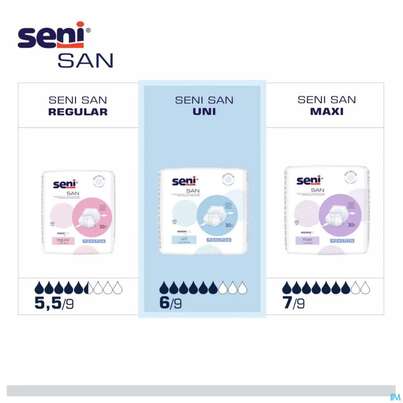 Inkontinenz Einlagen Seni San Uni 30st, A-Nr.: 3586621 - 05