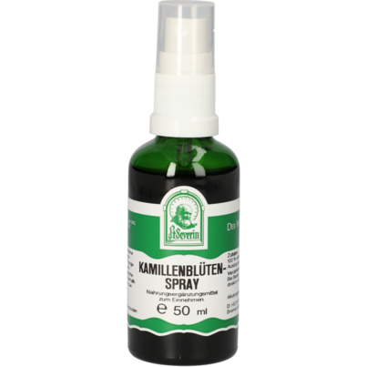 Sie sehen eine Packung KAMILLENBLUETEN SPRAY 50 ML, Produktbild: 01 KAMILLENBLUETEN SPRAY 50 ML, A-Nr.: 4444225 - 01