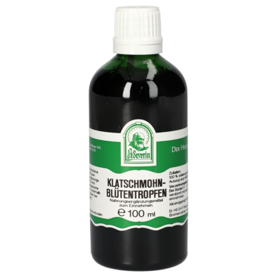 KLATSCHMOHNBLUETEN TROPFEN	100 ML, A-Nr.: 4377581 - 01