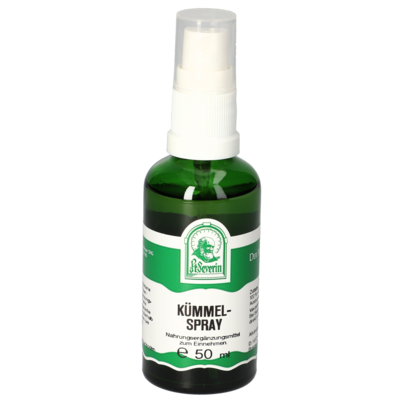 Sie sehen eine Packung KUEMMEL SPRAY 50 ML, Produktbild: 01 KUEMMEL SPRAY 50 ML, A-Nr.: 4444343 - 01
