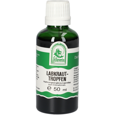 Sie sehen eine Packung LABKRAUT TROPFEN 50 ML, Produktbild: 01 LABKRAUT TROPFEN 50 ML, A-Nr.: 4403019 - 01