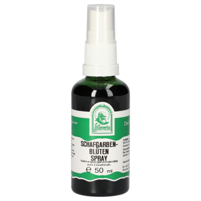 Sie sehen eine Packung SCHAFGARBENBLÜTEN SPRAY 50 ML, Produktbild: 01 SCHAFGARBENBLÜTEN SPRAY 50 ML, A-Nr.: 5471537 - 01