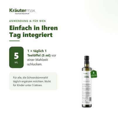 Schwarzkümmelöl 250 ml, A-Nr.: 5804370 - 04