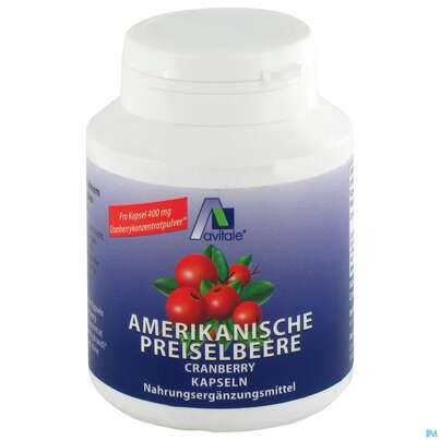 Preiselbeer Kapseln Amer Avi 100st, A-Nr.: 3831150 - 01