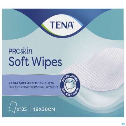 Sie sehen eine Packung Tena Softwipe 19x30cm 135st, Produktbild: 02 Tena Softwipe 19x30cm 135st, A-Nr.: 2303704 - 02