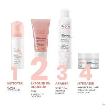 Sie sehen eine Packung Avene Basislinie Mildes Peeling-gel 50ml, Produktbild: 08 Avene Basislinie Mildes Peeling-gel 50ml, A-Nr.: 5961454 - 08