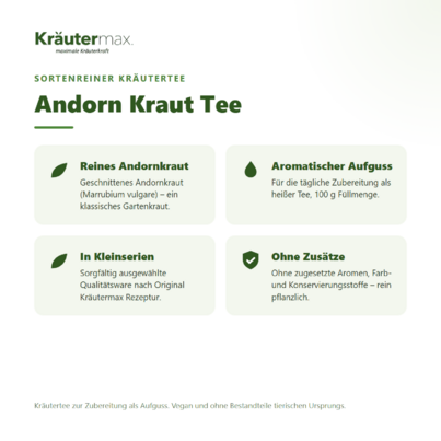 Andorn Kraut Tee 100 g, A-Nr.: 6017131 - 02