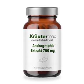 Andrographis Kapseln 700mg 60 Stueck, A-Nr.: 5414203 - 01