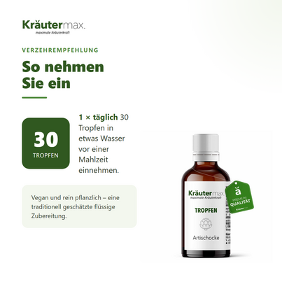 Artischocke Tropfen 50 ml, A-Nr.: 5968976 - 04