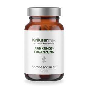 Bacopa Monnieri Extrakt Kapseln 60 Stück, A-Nr.: 5804192 - 01
