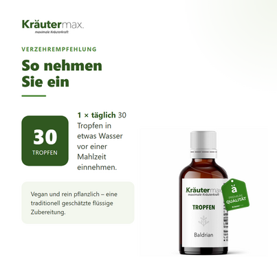 Baldrian Tropfen 50 ml, A-Nr.: 5672980 - 04