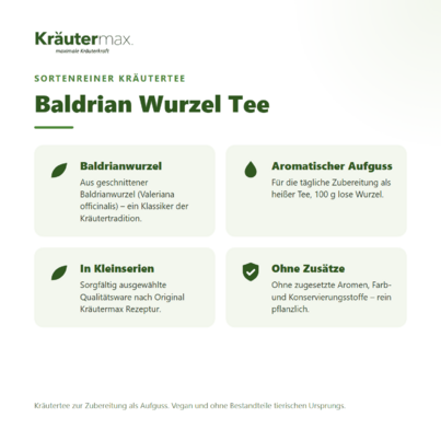 Baldrian Wurzel Tee 100 g, A-Nr.: 6017154 - 02