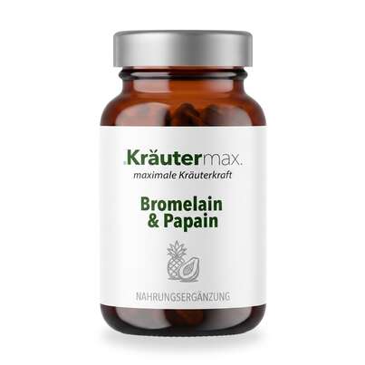 Bromelain und Papain Kapseln 90 Stück, A-Nr.: 5746282 - 01