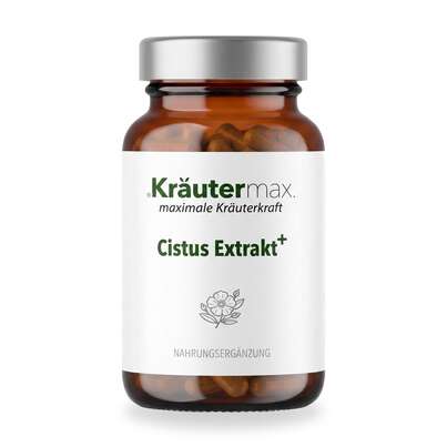 Sie sehen eine Packung Cistus plus Kapseln 60 Stück, Produktbild: 01 Cistus plus Kapseln 60 Stück, A-Nr.: 4730480 - 01