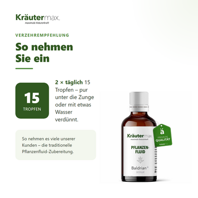 Baldrian plus Tropfen 50 ml, A-Nr.: 4433977 - 05