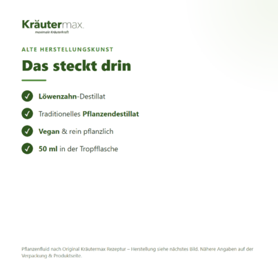 Sie sehen eine Packung Löwenzahn Tropfen Fluid 50 ml, Produktbild: 04 Löwenzahn Tropfen Fluid 50 ml, A-Nr.: 4317797 - 04