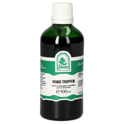 Sie sehen eine Packung HONIG TROPFEN 100 ML, Produktbild: 01 HONIG TROPFEN 100 ML, A-Nr.: 5902641 - 01