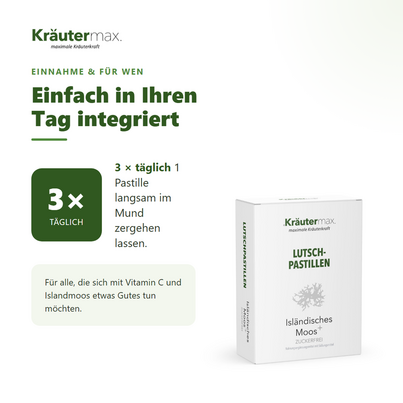 Isländisch Moos Lutschtabletten 36 Stk., A-Nr.: 5673235 - 04