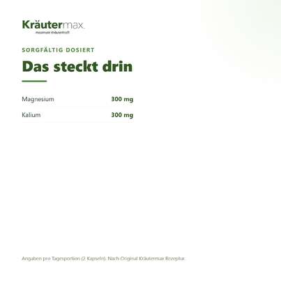 Kalium &amp; Magnesium Kapseln 60 Stück, A-Nr.: 6129953 - 03